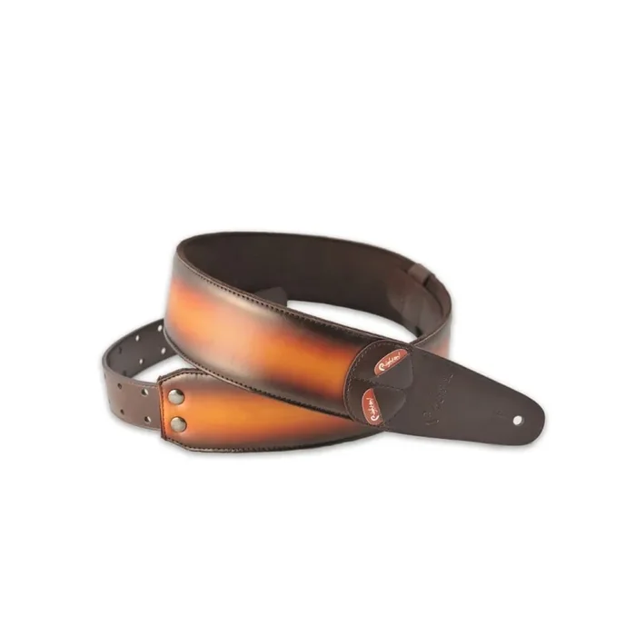 RightOn MOJO Series Vegan Guitar Strap, Sunburst