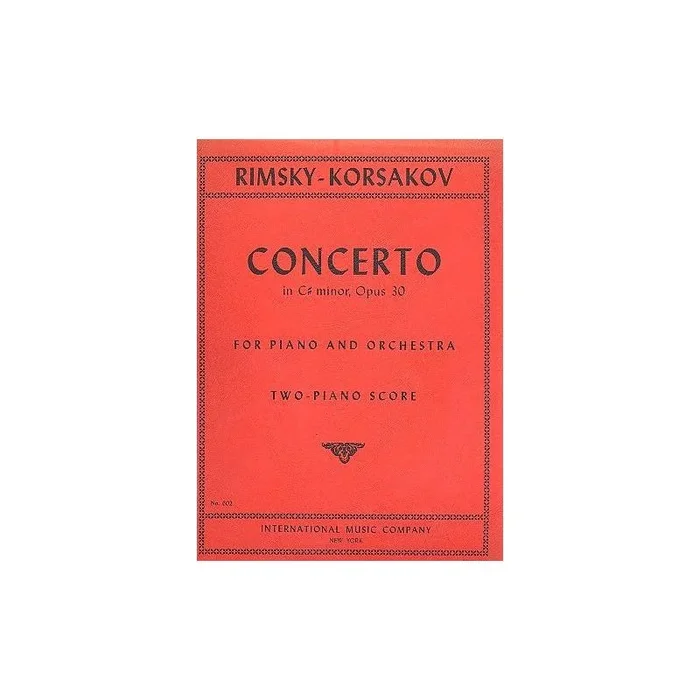 Rimsky-Korsakov, Nikolai – Concerto in C-sharp Minor, Op. 30