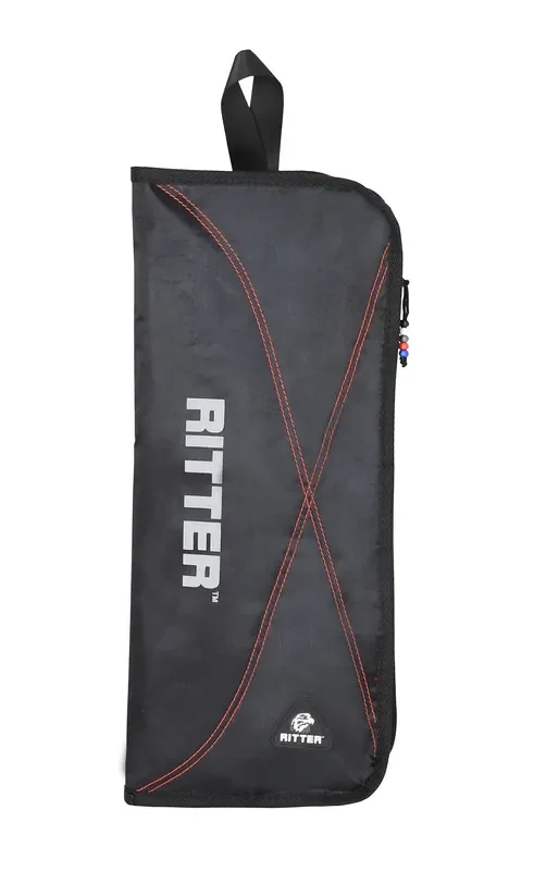 Ritter (RDP2-S/BRD) Drumstick Bag – Black & Red