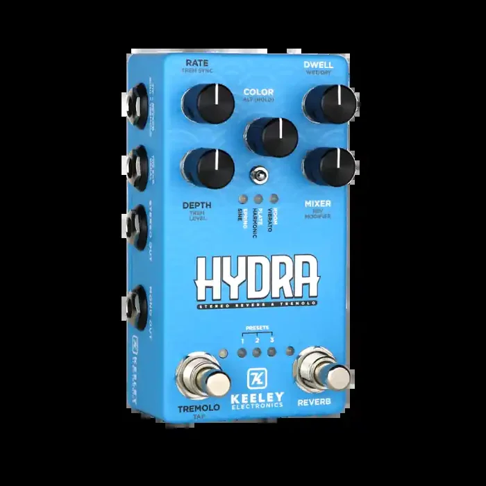Robert Keeley, Keeley HYDRA – Stereo Reverb & Tremolo