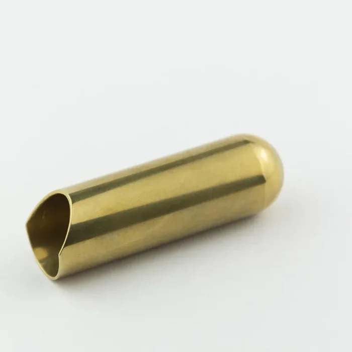 Rock Slide Balltip Lap/Pedal Steel Brass Guitar Slide, Medium