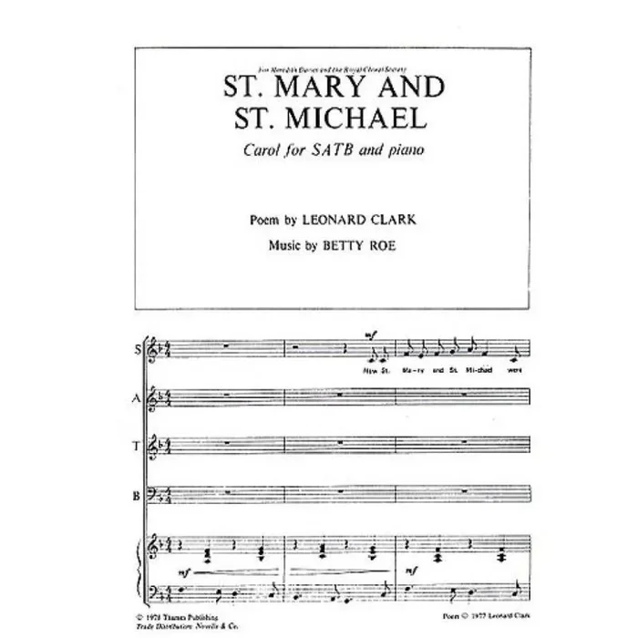 Roe, Betty – St. Mary and St. Michael