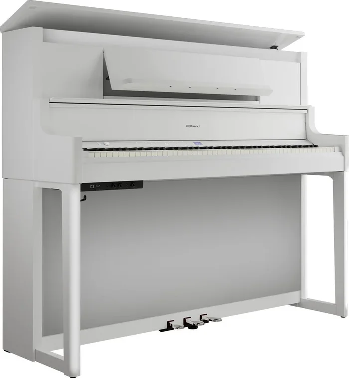 Roland LX-9-PW Digital Upright Piano Polished White