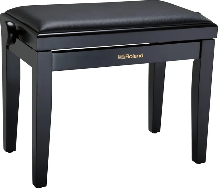 Roland RPB-200BK Adjustable Piano Bench in Satin Black