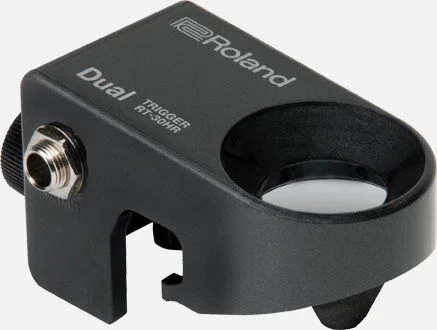 ROLAND RT-30HR Dual Acoustic Drum Trigger – High Sensitivity, Fast Installation, Compatible with Latest Drum Hardware