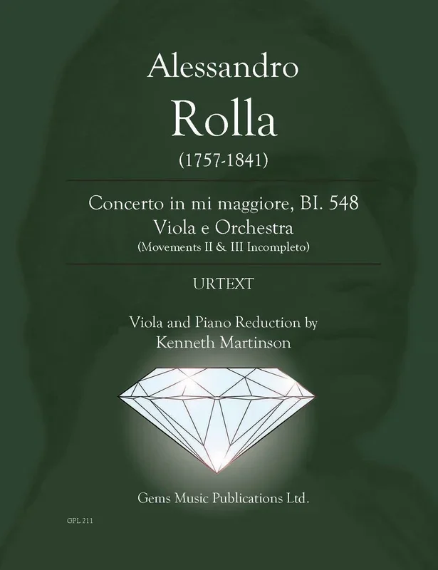 Rolla: Viola Concerto in E Major, BI. 548