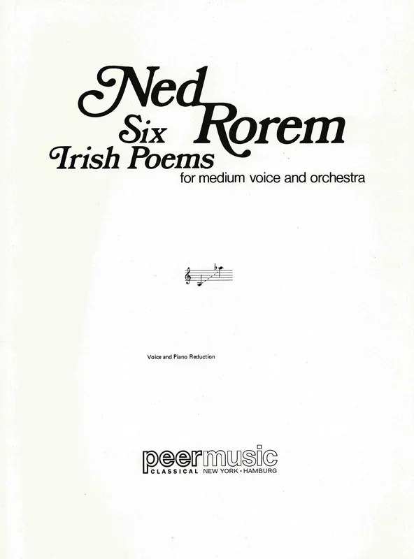 Rorem: Six Irish Poems