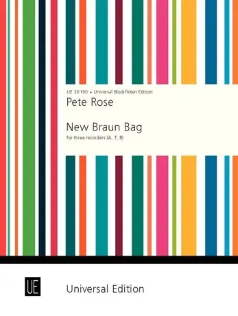Rose New Braun Bag for Recorder Trio