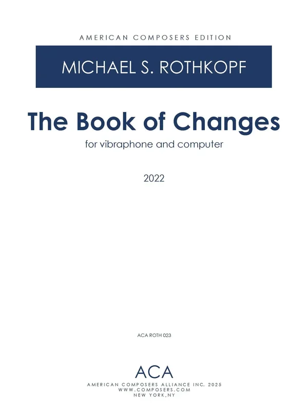 Rothkopf: The Book of Changes