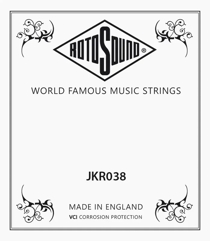 Rotosound Single .038 Phosphor Bronze Wound Guitar String