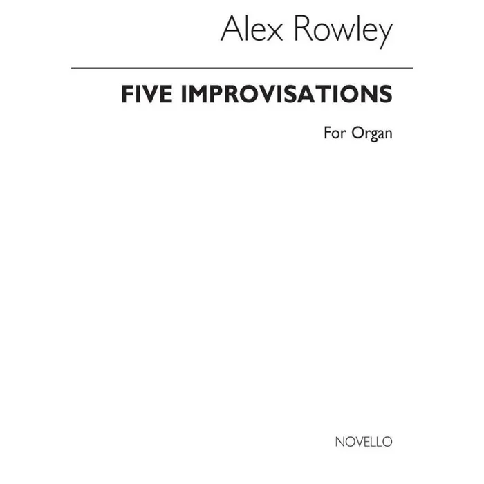 Rowley, Alec – Five Improvisations