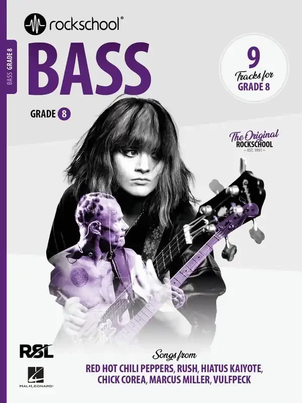 RSL Rockschool Bass From 2024 – Grade 8