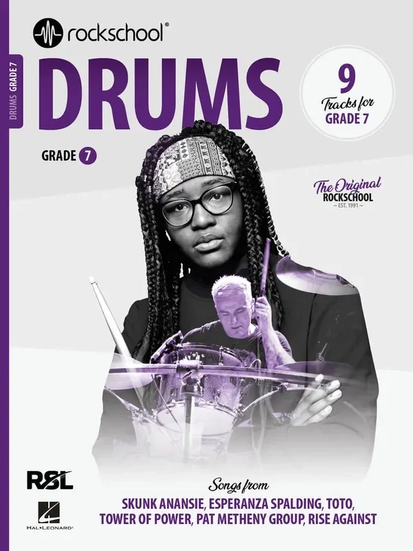 RSL Rockschool Drums From 2024 – Grade 7