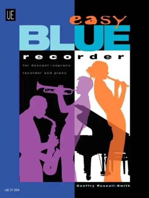 Russell-Smith Easy Blue Recorder for Descant Recorder and Piano
