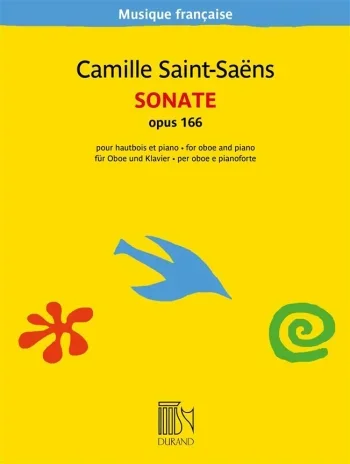 Saint-Saens : Sonata Op166 : Oboe & Piano (Durand)