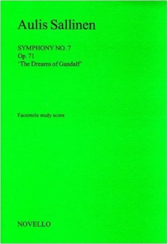 Sallinen Symphony No.7 Op 71 Study Score