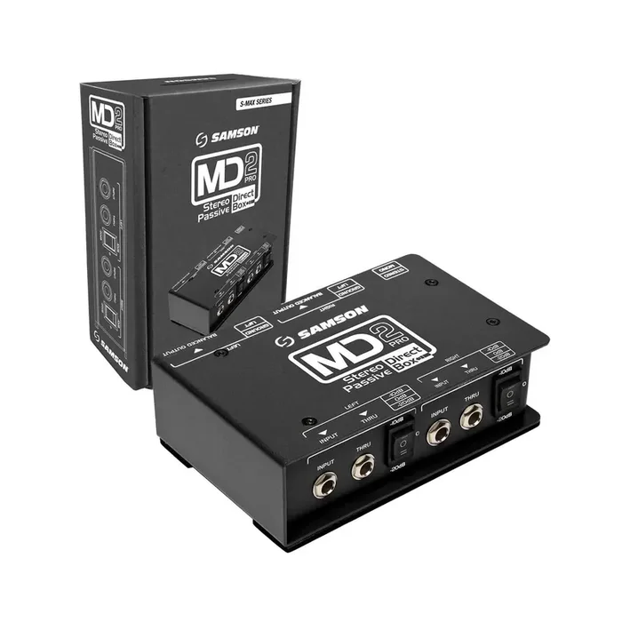 Samson S-Max MD2Pro – Stereo Passive Direct Box