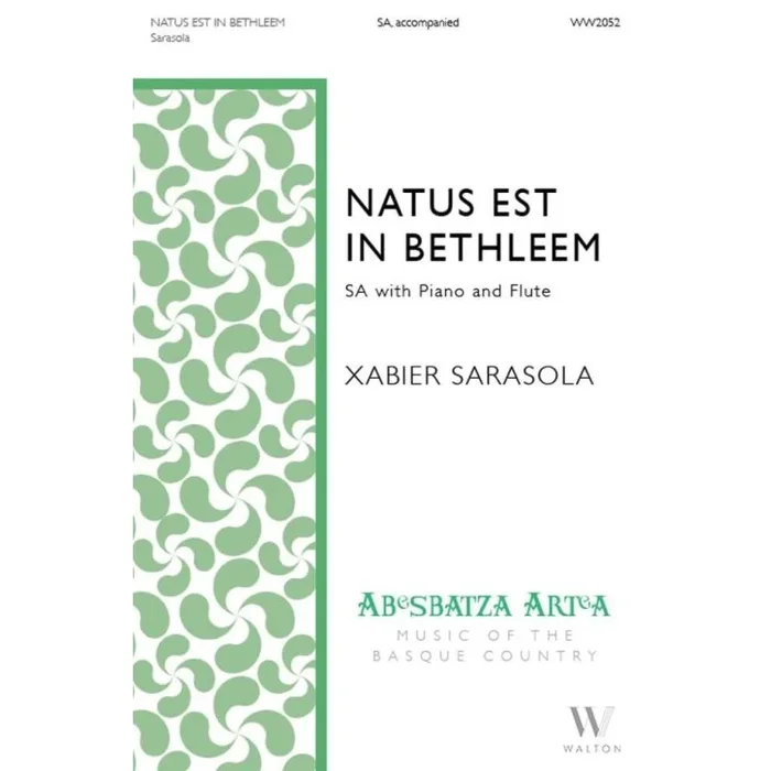 Sarasola, Xabier – Natus est in Bethleem
