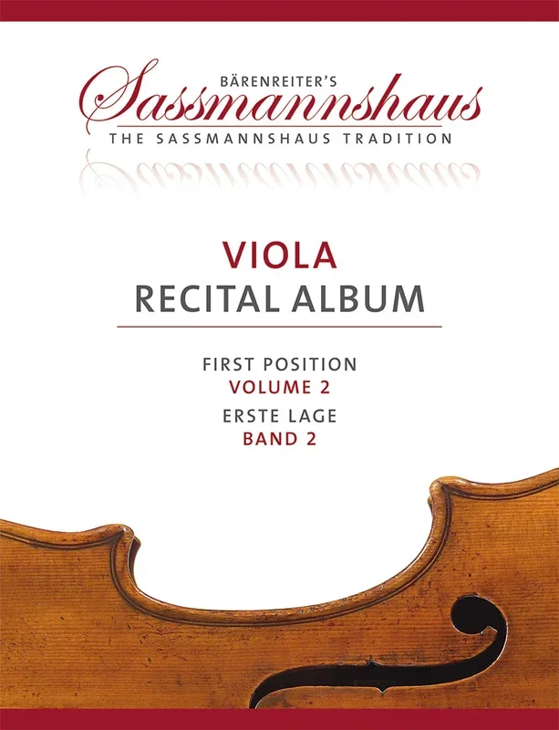 Sassmannshaus : Viola Recital Album Volume 2