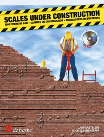 Scales Under Construction: Alto Saxophone Book & CD