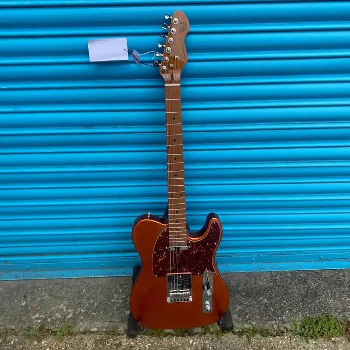 Sceptre Gen II Arlington Metallic Sienna Copper Telecaster-Style Electric Guitar