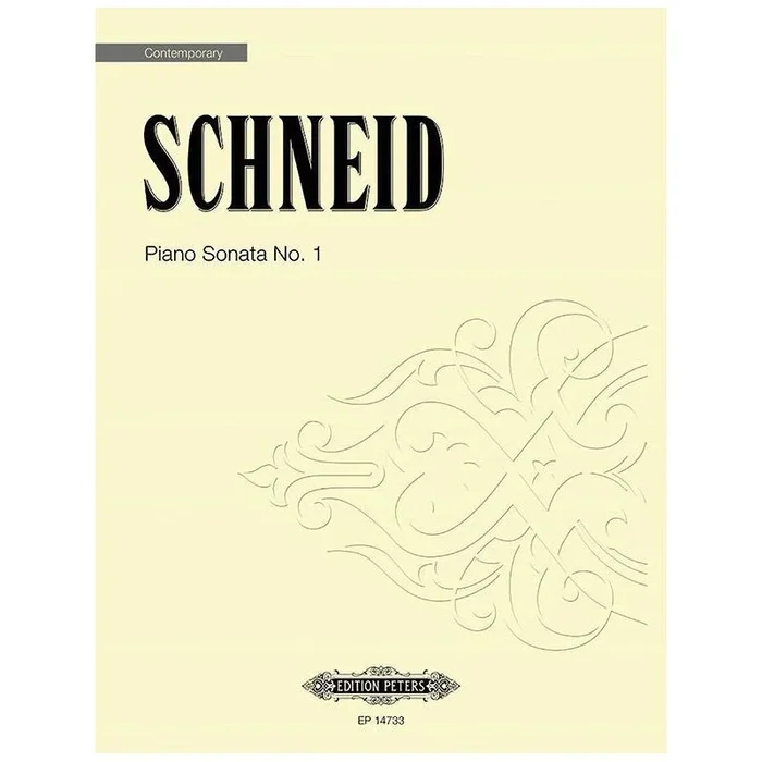 Schneid, Tobias PM – Piano Sonata No. 1