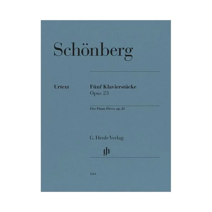 Schoenberg, Arnold – Five Pianopieces op. 23