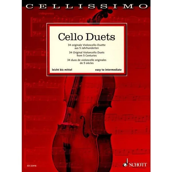 Schott Cello Duets
