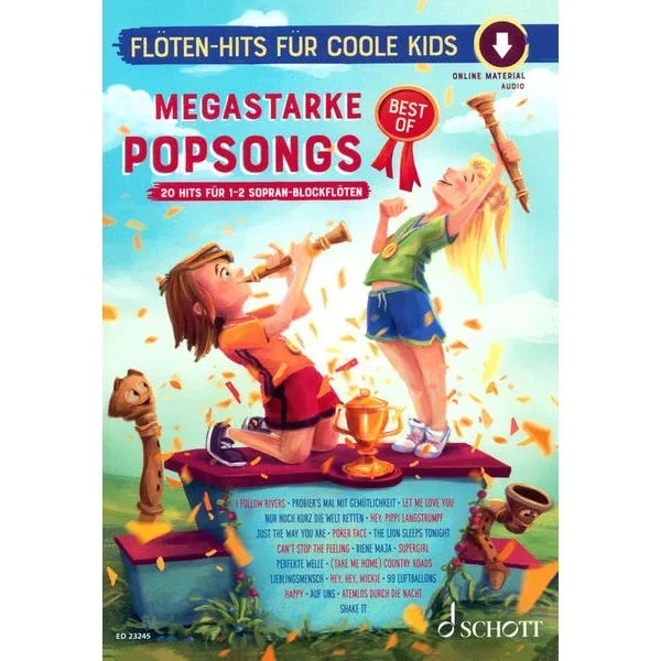 Schott Megastarke Popsongs Rec Best