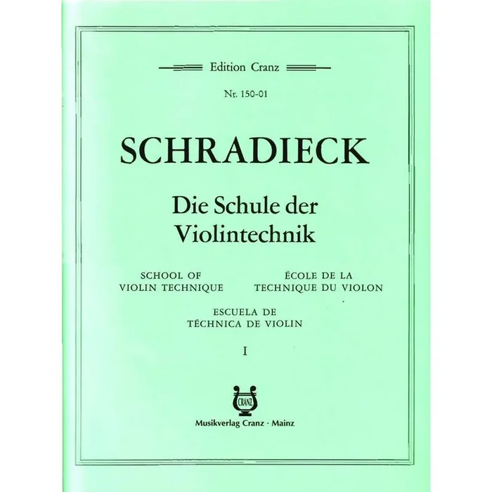 Schradieck School of Violin Technique