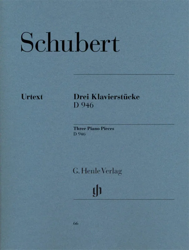 Schubert: 3 Piano Pieces (Impromptus), D 946