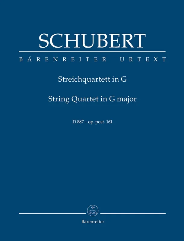 Schubert: String Quartet G D887 – Study Score