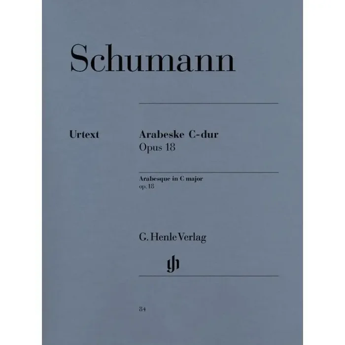Schumann, Robert Arabesque in C major op. 18