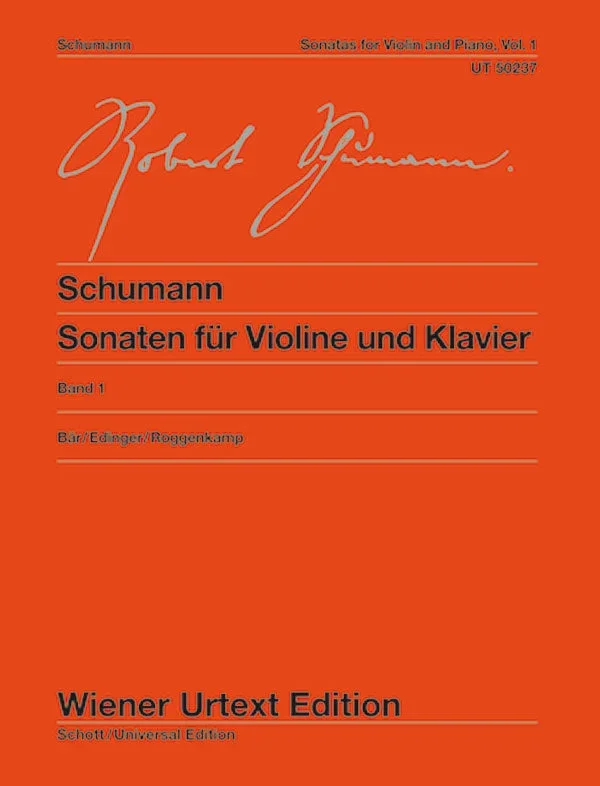 Schumann: Violin Sonatas – Volume 1