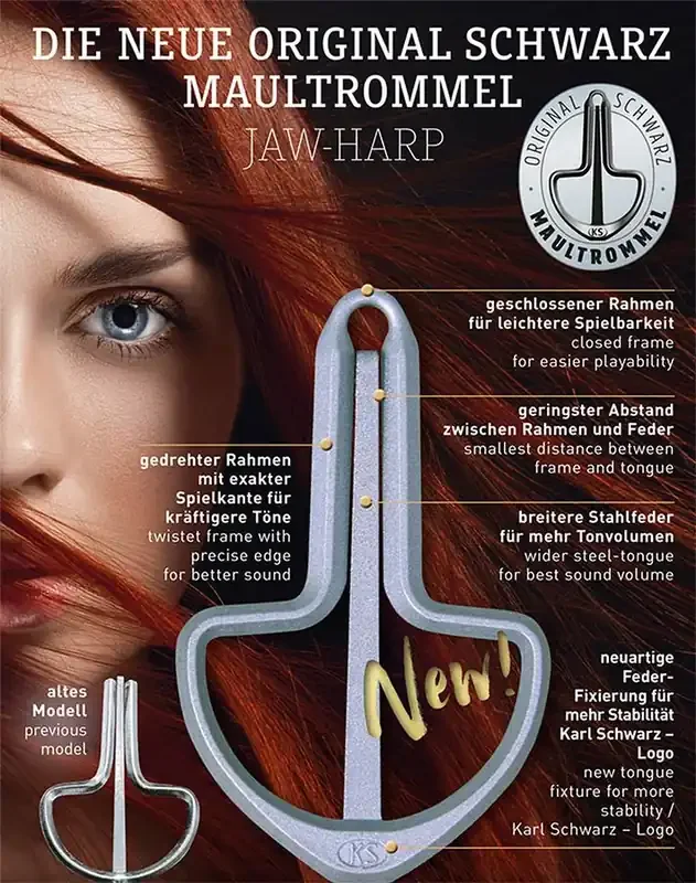 Schwartz Mouth Harp, Pack of 2.