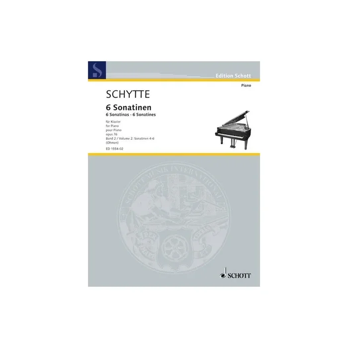 Schytte, Ludvig – 6 Sonatinas op. 76