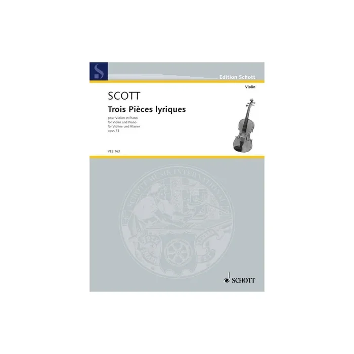 Scott, Cyril – Three lyrical Pieces op. 73