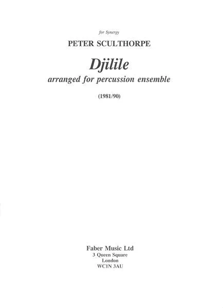 Sculthorpe: Djilile (Version for Percussion Ensemble)