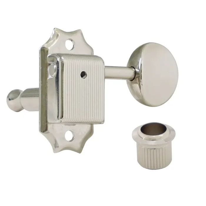 SD90 Vintage “Tone Revival” 3 Aside Tuners Metal Buttons, Longer String Posts