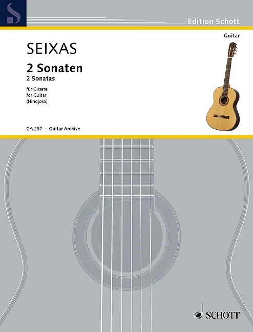 Seixas, Carlos de : Seixas, Carlos de : 2 Sonatas, – guitar – Schott Digital