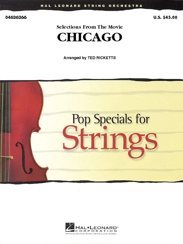 Selections from Chicago: Pop Specials for Strings