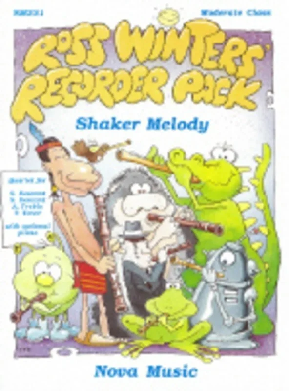 Shaker Melody Arr Winters Recorder Quartet (Set Of Parts) Book