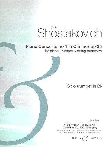 Shostakovich : Concerto For Piano: Op35: Trumpet Part Only