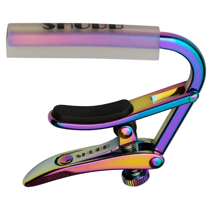 Shubb ‘Paua Pearl‘ Steel String Guitar Capo ~ Iridescent