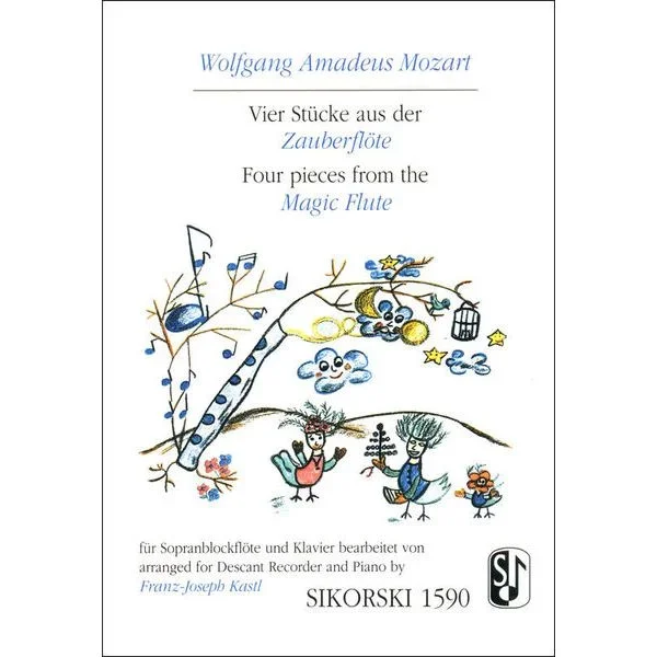 Sikorski Musikverlage Zauberflöte Sopranblockflöte