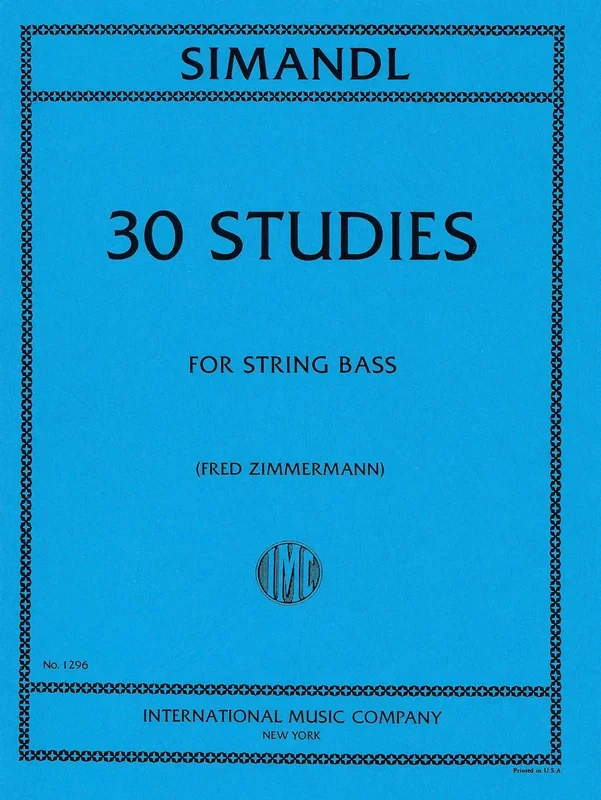 Simandl: 30 Studies for the Development of Tone
