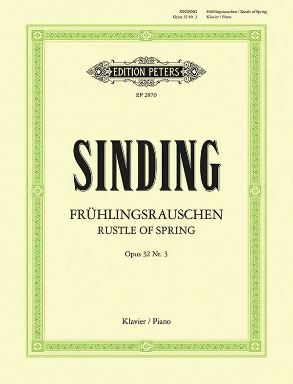 Sinding: Rustle of Spring, Op. 32, No. 3