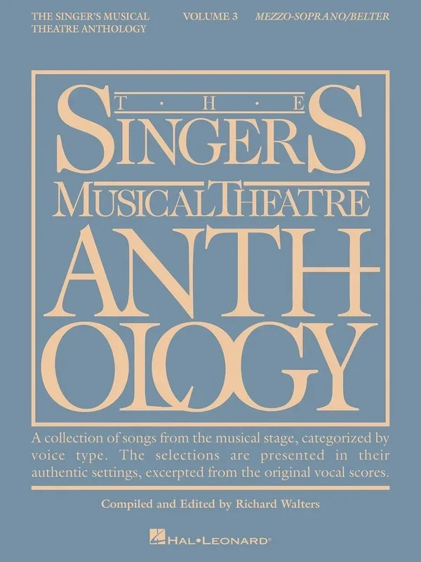 Singers Musical Theatre Anth V3 Mez/Sop (Softcover Book)