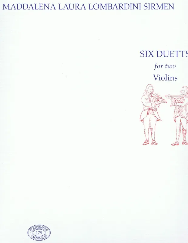 Sirmen Six Duetts for two Violins