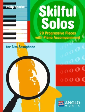Skilful Solos: Alto Sax & Piano Book & Audio (sparke)